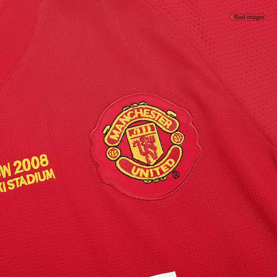 Retro Manchester United Domicile Maillot 2007/08 - UCL Final