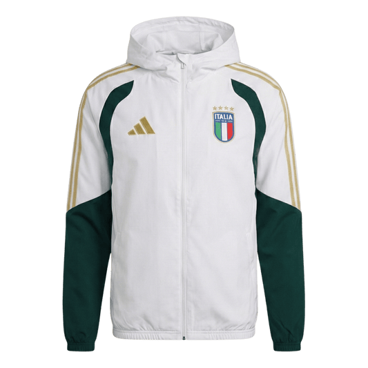Italie Veste de Football 2026 Blanc