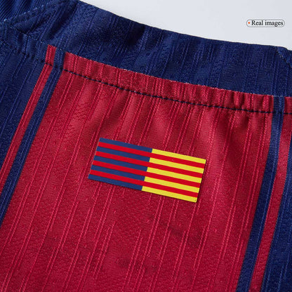 KOUNDE #23 Barcelone Domicile Maillot 2025/26 Rouge et Bleu Authentique