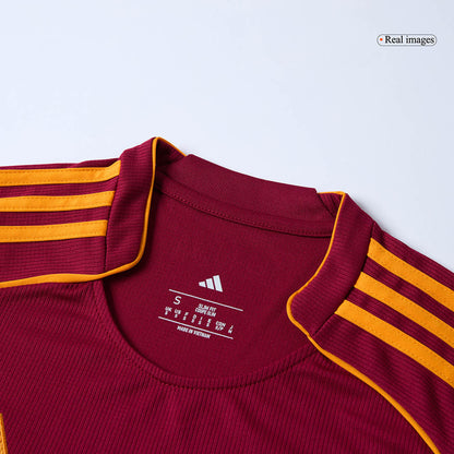 Roma Domicile Maillot Kit 2025/26 Rouge