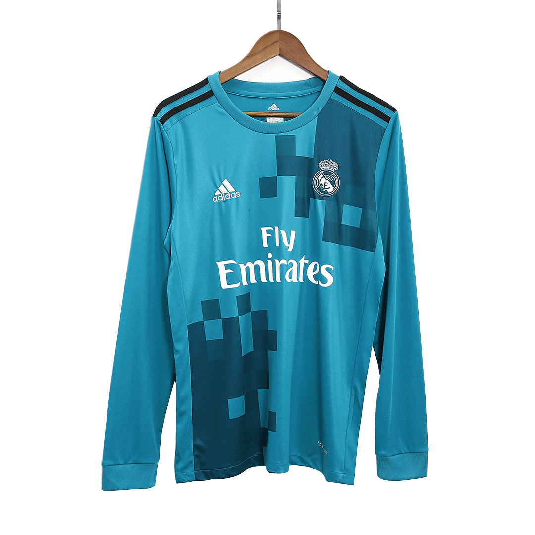 Retro Real Madrid Third Maillot Manches Longues 2017/18