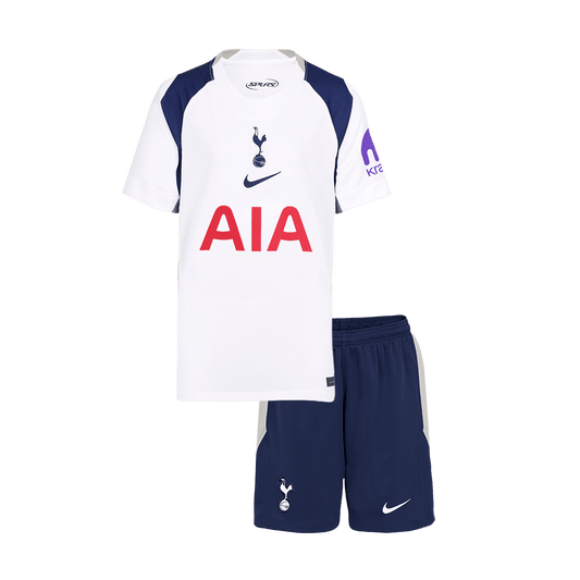 Tottenham Hotspur Domicile Maillot Kit 2025/26 Enfant Blanc