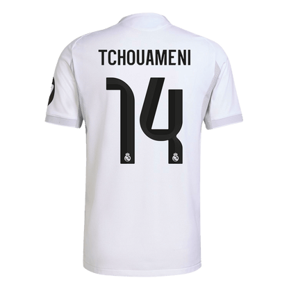 TCHOUAMENI #14 Real Madrid Domicile Maillot 2025/26 Blanc Authentique