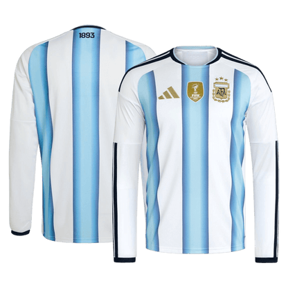 Argentine Domicile Maillot Manches Longues - Coupe du Monde 2026 Blue&White