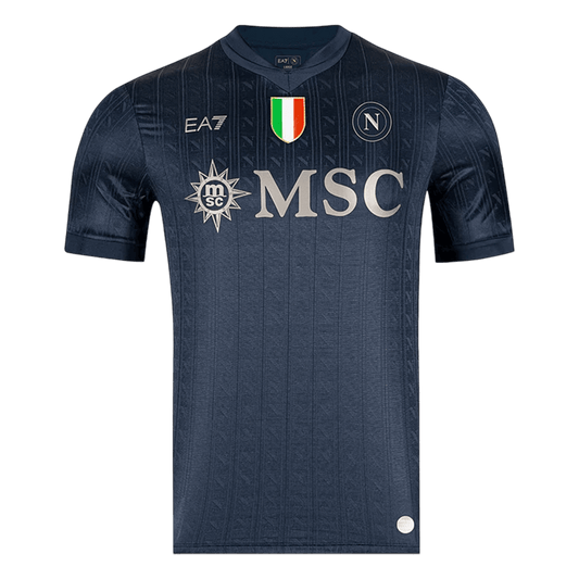 Naples Third Maillot 2025/26 Noir
