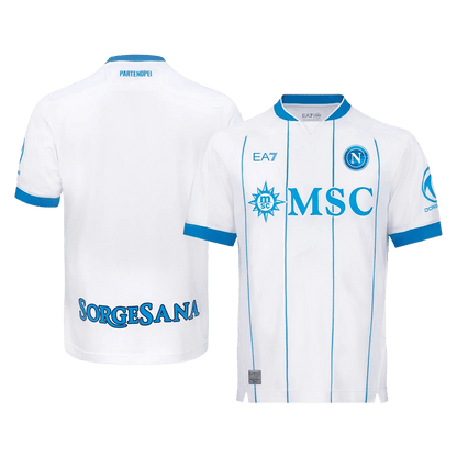 Naples Extérieur Maillot 2026/27 Blanc Joueur