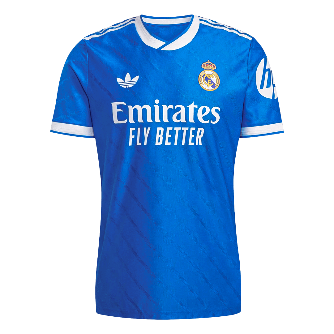 F. MENDY #23 Real Madrid Third Maillot 2025/26 Bleu Joueur