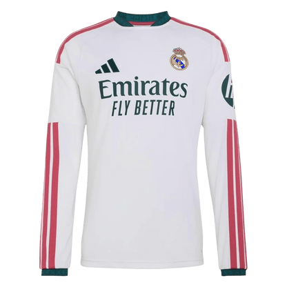 Real Madrid Domicile Maillot Manches Longues 2026/27 Blanc Grande Taille