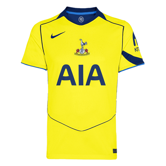 Tottenham Hotspur Third Maillot 2025/26 Jaune