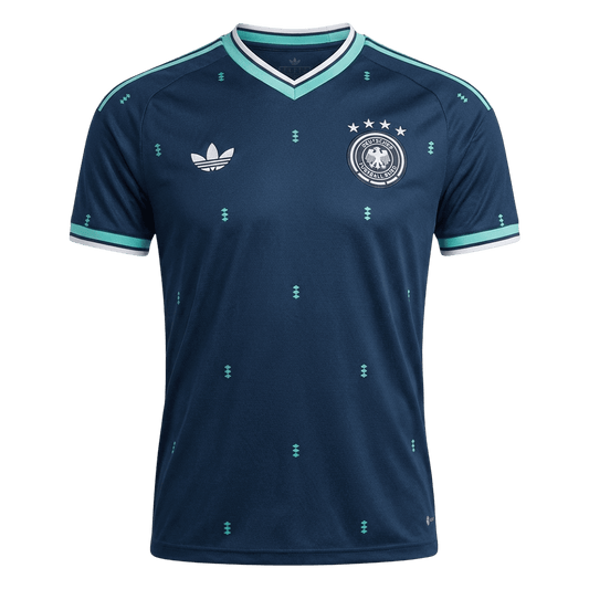 Allemagne Extérieur Maillot - Coupe du Monde 2026 Bleu marine Joueur