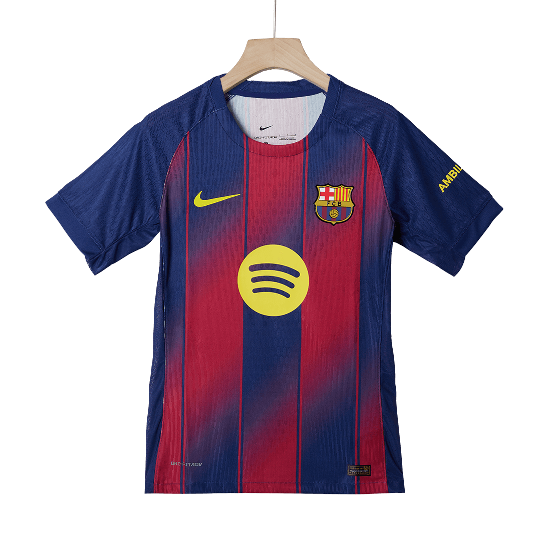 Barcelone Domicile Maillot 2025/26 Authentique