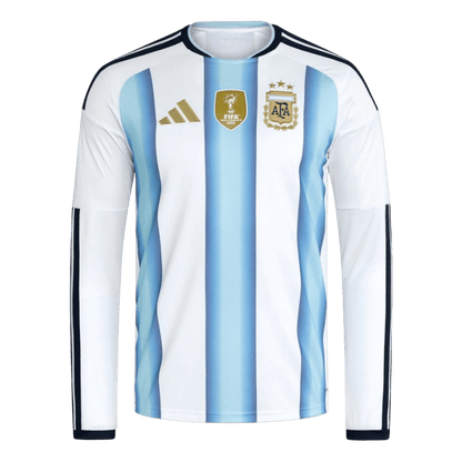 Argentine Domicile Maillot Manches Longues - Coupe du Monde 2026 Blue&White