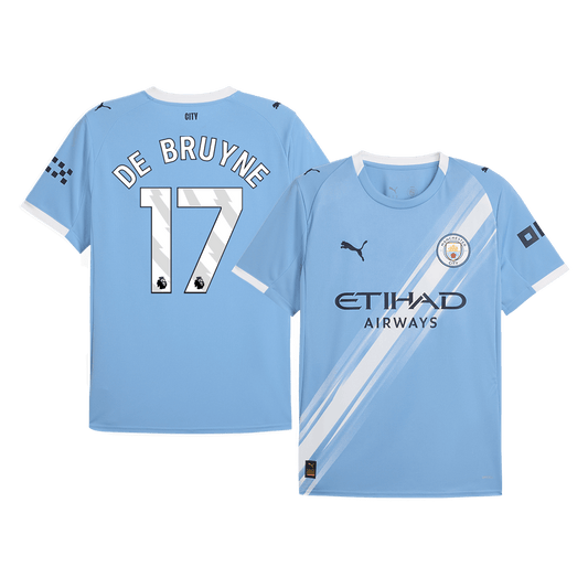 DE BRUYNE #17 Manchester City Domicile Maillot 2025/26