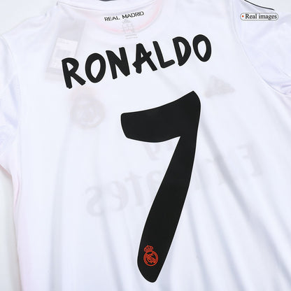 Retro RONALDO #7 Real Madrid Domicile Maillot 2013/14