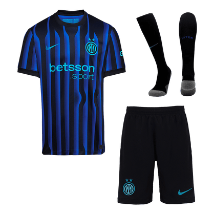 Inter Milan Domicile Maillot Kit 2025/26 Blue&Black