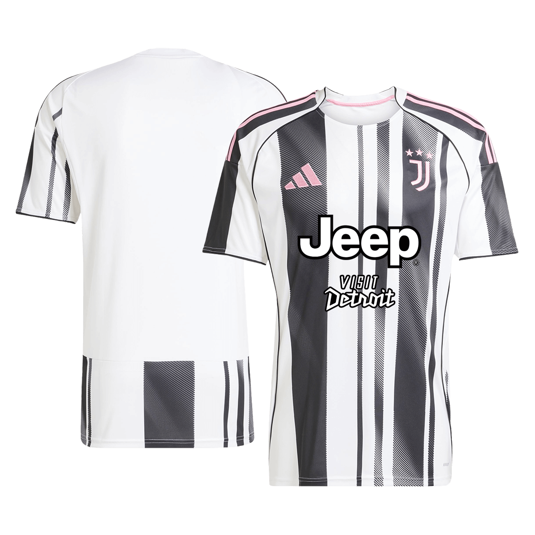 Juventus Domicile Maillot 2025/26 Grande Taille