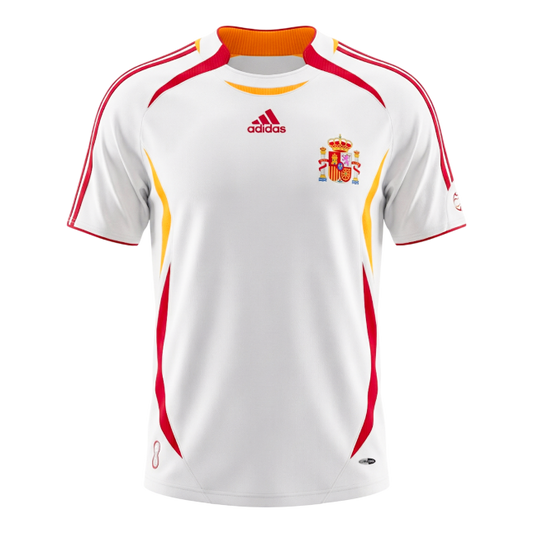 Retro Espagne Extérieur Maillot 2006 Blanc