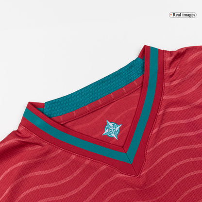 RONALDO #7 Portugal Domicile Maillot Coupe du Monde 2026 Rouge