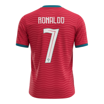RONALDO #7 Portugal Domicile Maillot Coupe du Monde 2026 Rouge