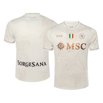 Napoli Extérieur Maillot 2025/26 Grande Taille