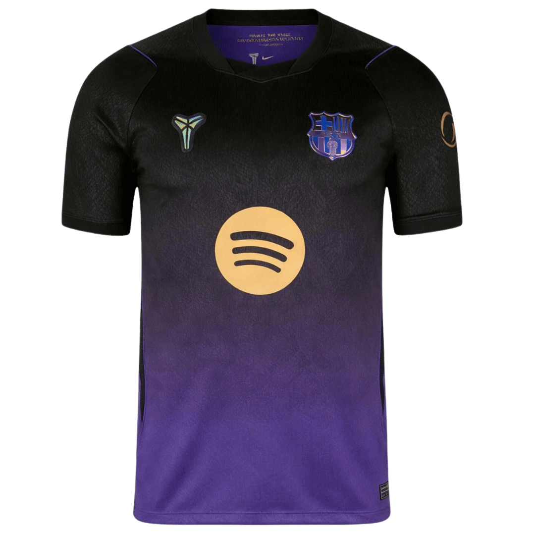 CUBARSÍ #5 Barcelone Extérieur Maillot 2026/27 Black/Purple Joueur - UCL