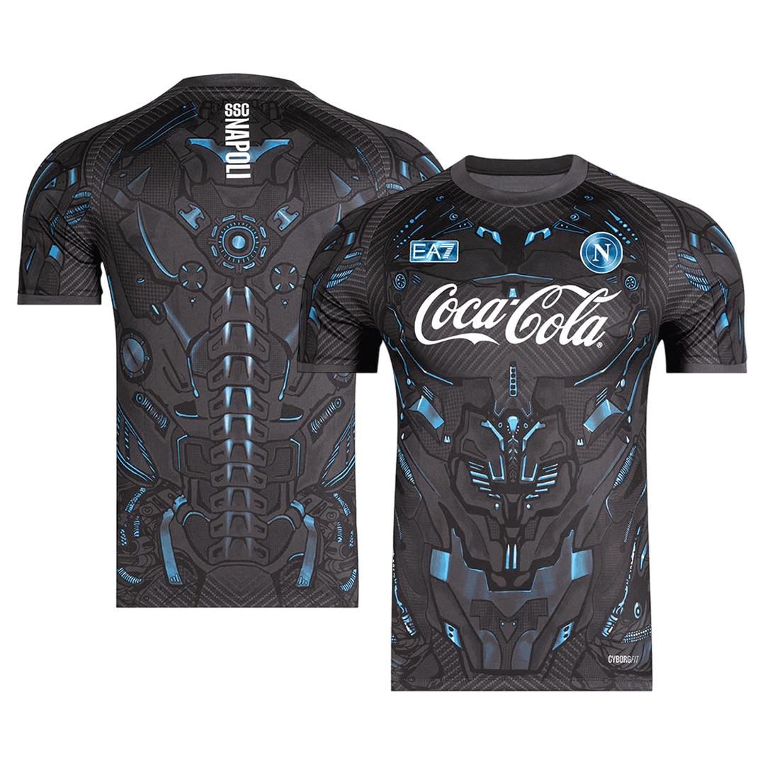 Naples Pre-Match Maillot 2025/26 Noir