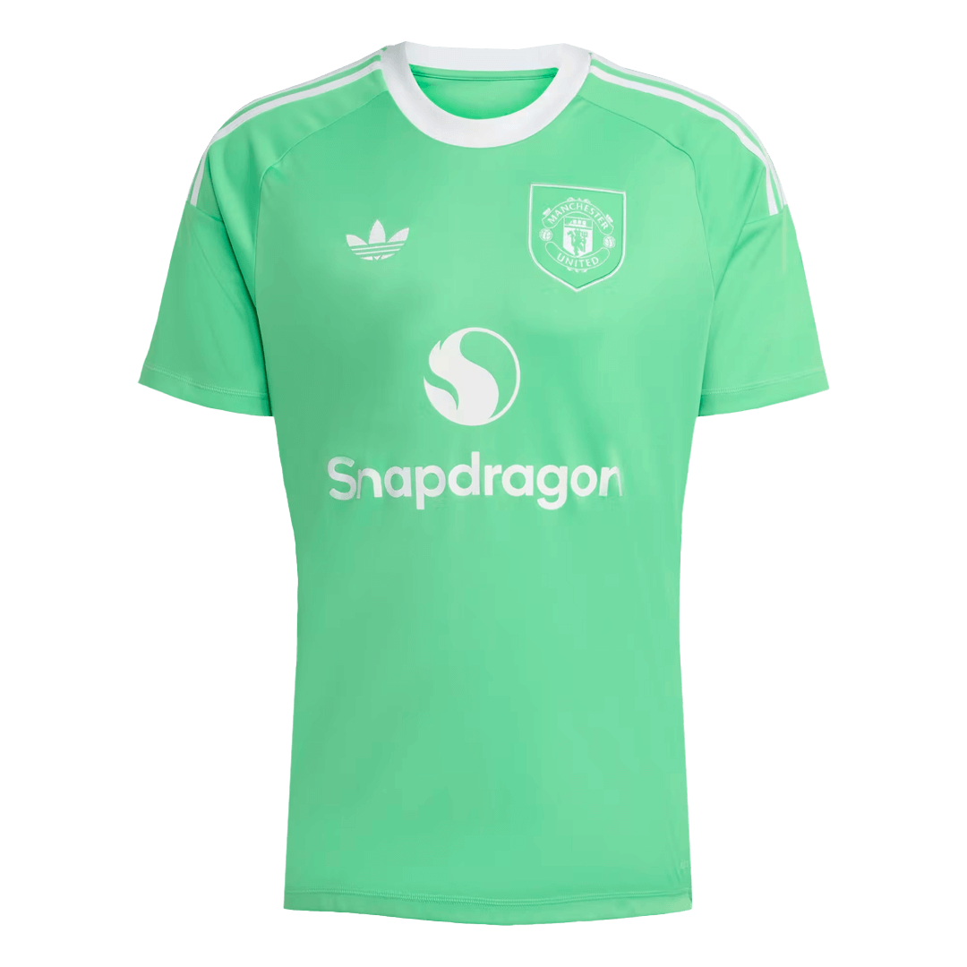 Manchester United Gardien Maillot 2025/26 Vert