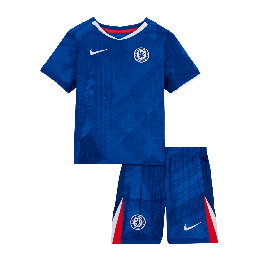Chelsea Domicile Maillot Kit 2025/26 Enfant