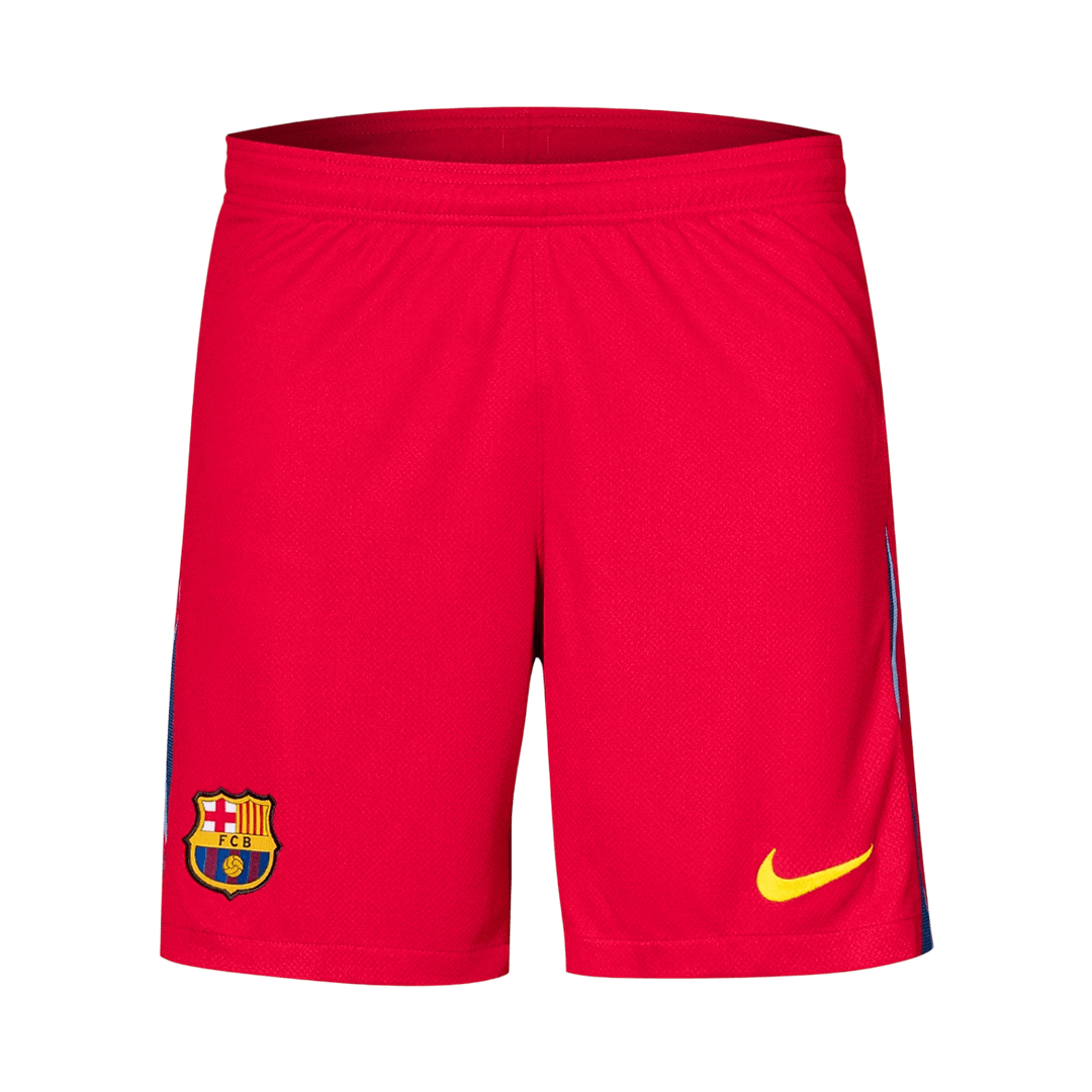 Barcelone Fourth Away Short 2025/26 Rouge