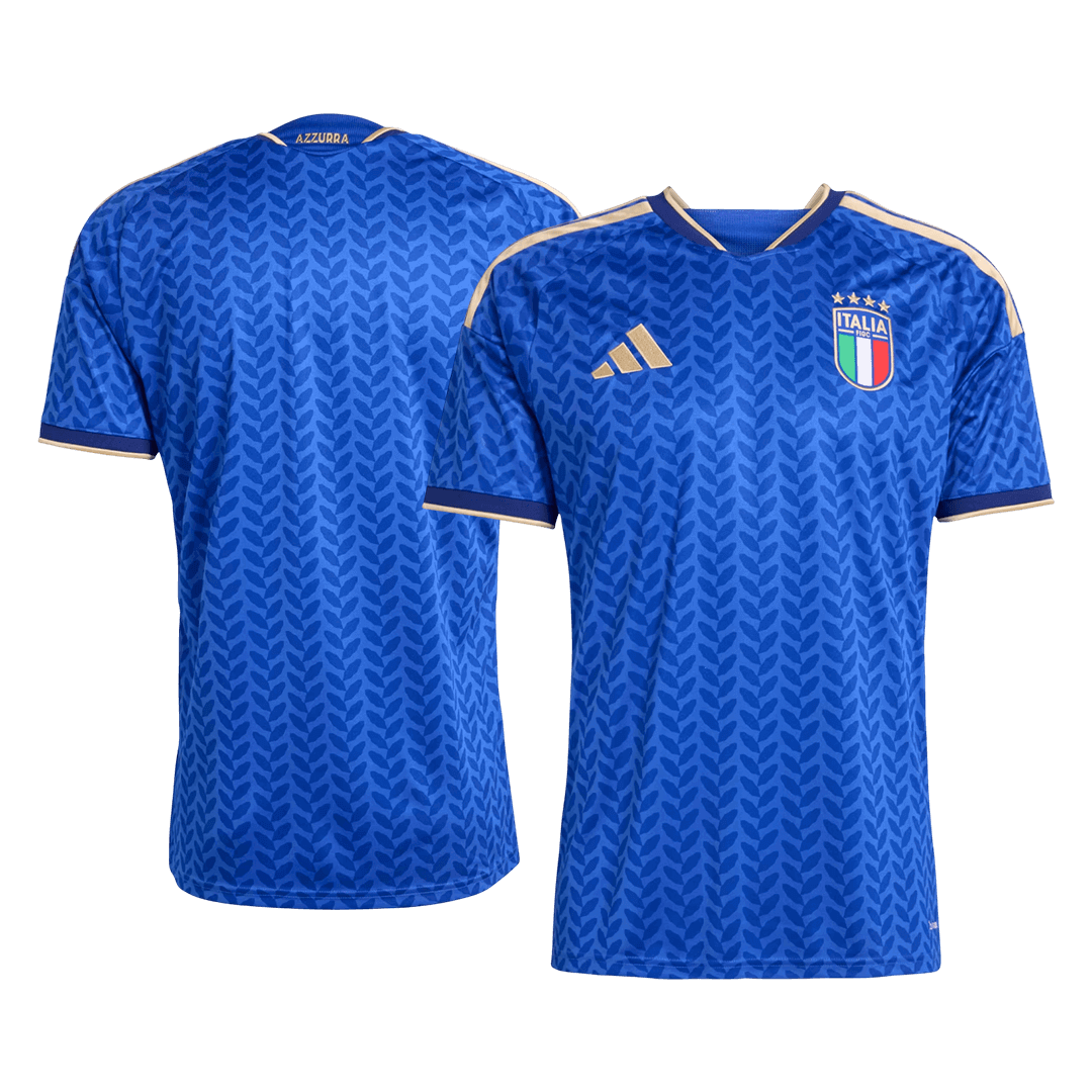 Italie Domicile Maillot Coupe du Monde 2026 Bleu Grande Taille