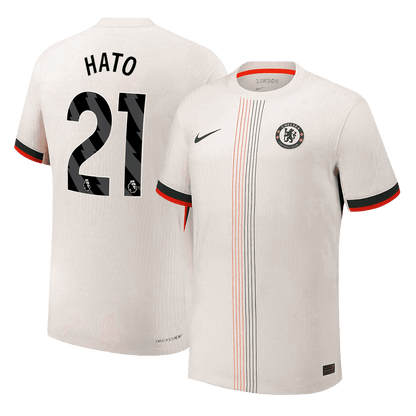 HATO #21 Chelsea Extérieur Maillot 2025/26 Blanc Authentique