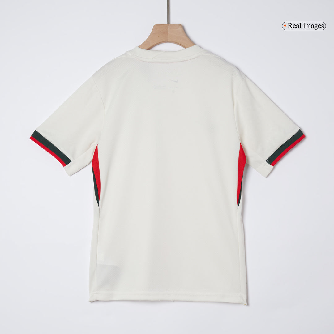 Chelsea Extérieur Maillot Kit 2025/26 Enfant Blanc