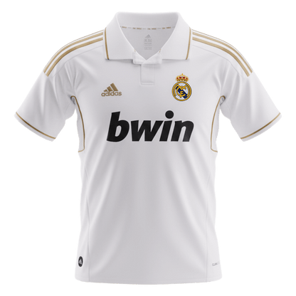 Retro Real Madrid Domicile Maillot 2011/12 Blanc
