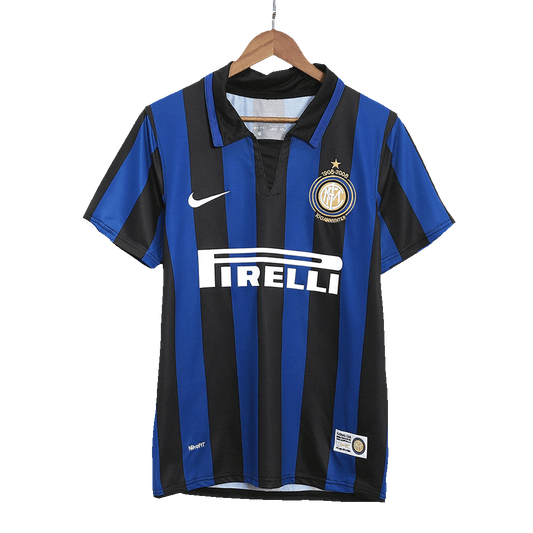 Retro Inter Milan Domicile Maillot 2007/08 - 100th Anniversaire