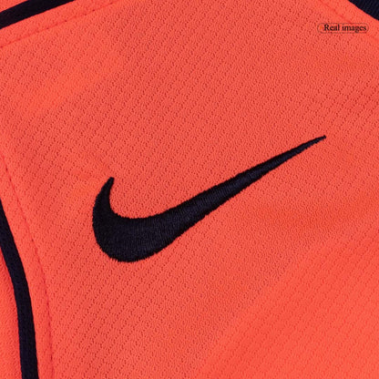 Barcelone Third Maillot Kit 2025/26 Junior Orange