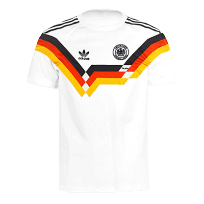 Retro Allemagne Domicile Maillot 1990
