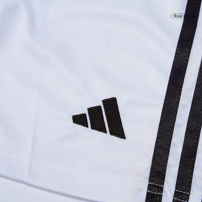 Real Madrid Domicile Maillot Kit 2025/26 Enfant Blanc