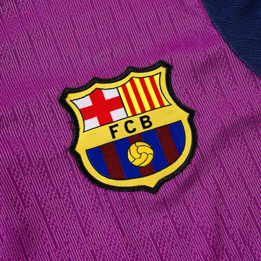 Barcelone Sweatshirt Kit 2025/26 Enfant Violet