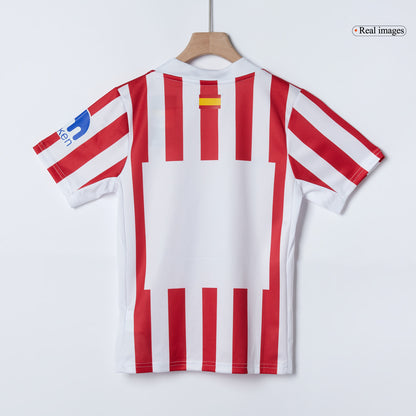 Atlético Domicile Maillot Kit 2025/26 Enfant Red&White