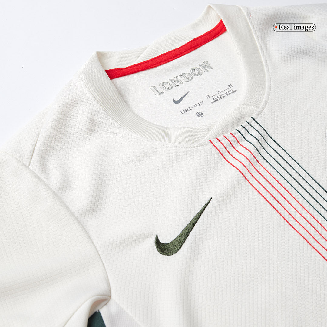 Chelsea Extérieur Maillot Kit 2025/26 Enfant Blanc