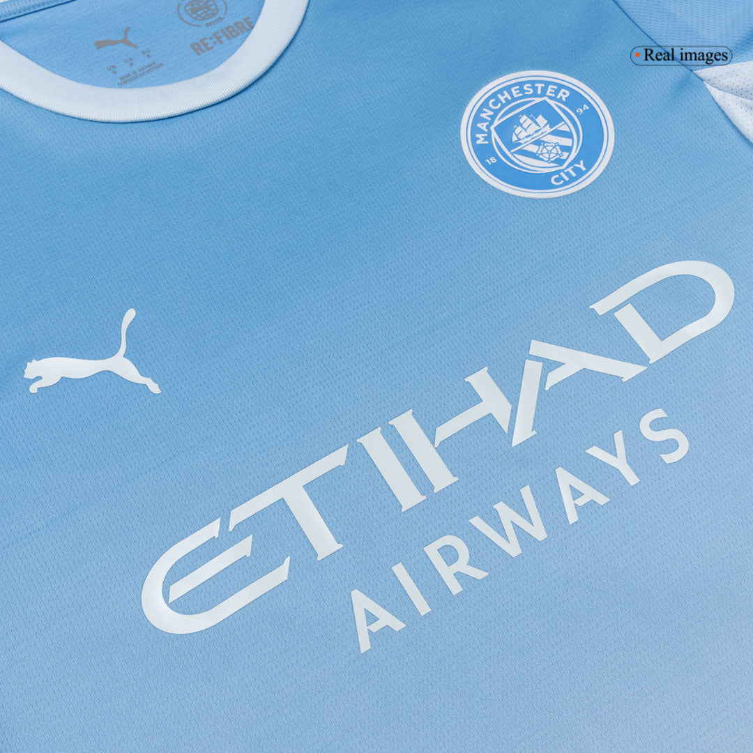CHERKI #10 Manchester City Domicile Maillot 2026/27 Bleu