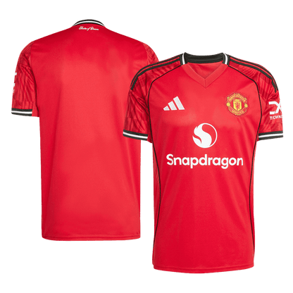 Manchester United Domicile Maillot 2025/26 Grande Taille
