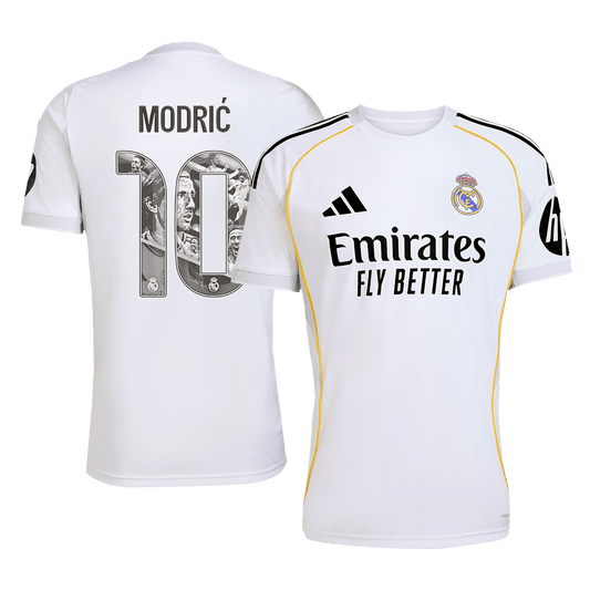 MODRIĆ Special #10 Real Madrid Domicile Maillot 2025/26