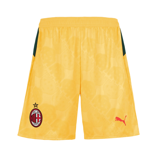 AC Milan Third Short 2025/26 Jaune
