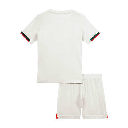 Chelsea Extérieur Maillot Kit 2025/26 Enfant Blanc