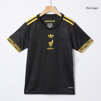 Mexique Third Away Maillot Kit 2025 Enfant- Gold Cup