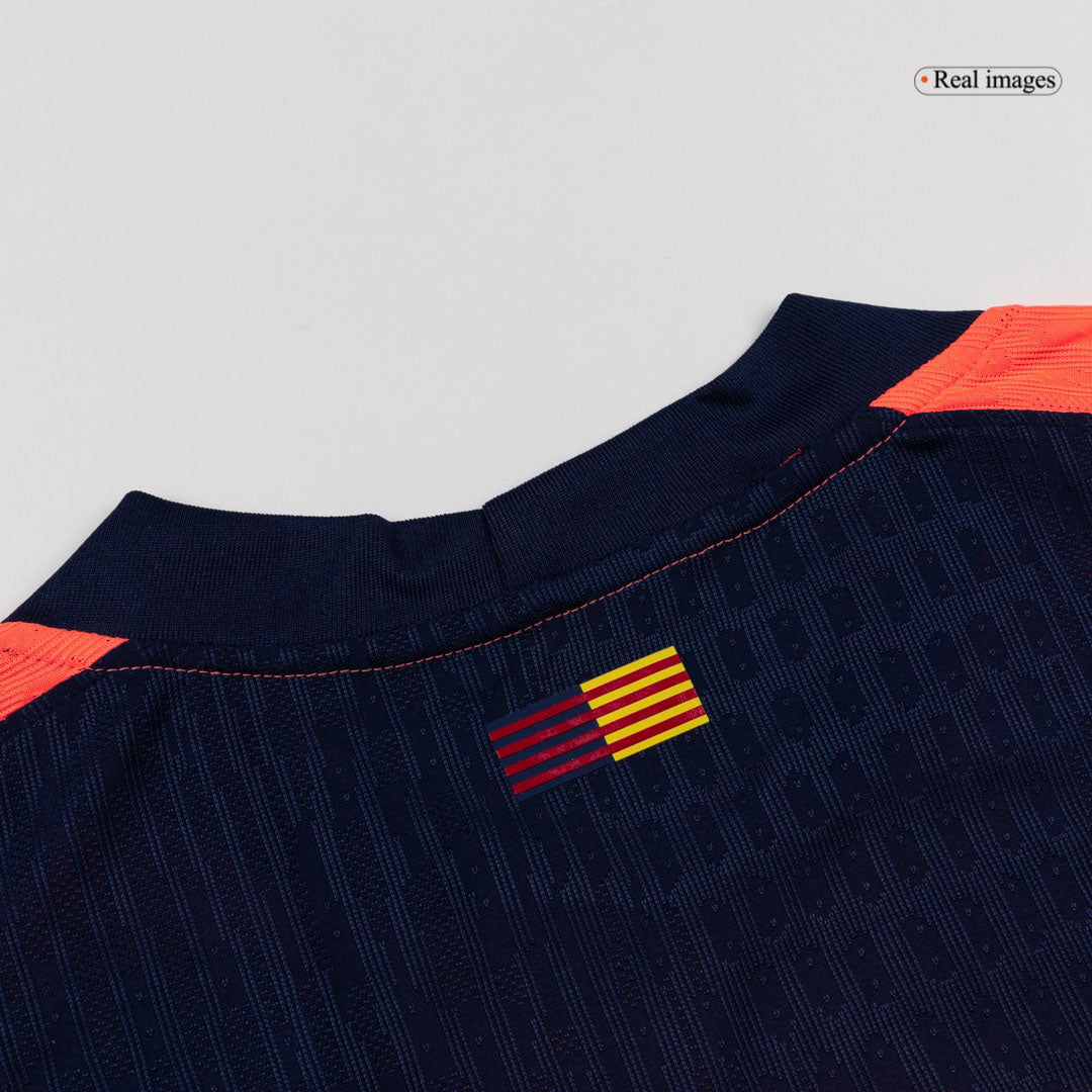 ROONY #19 Barcelone Third Maillot 2025/26 Orange Joueur - UCL