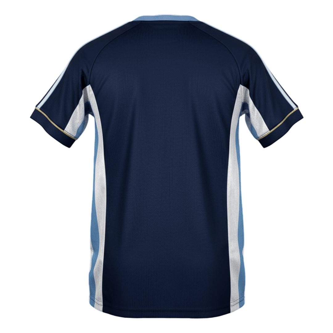 Retro Argentine Extérieur Maillot 1998 Bleu marine