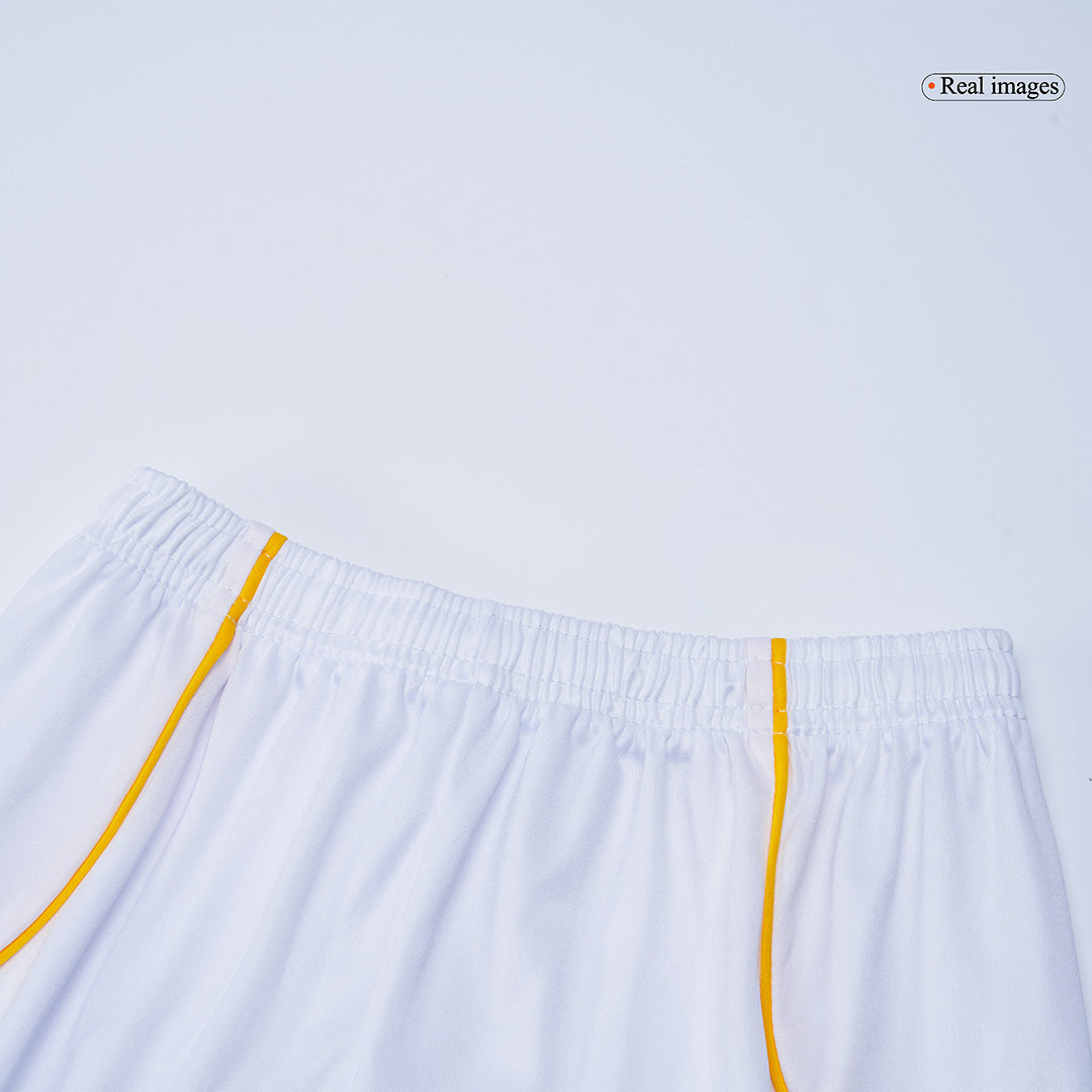 Real Madrid Domicile Maillot Kit 2025/26 Junior Blanc